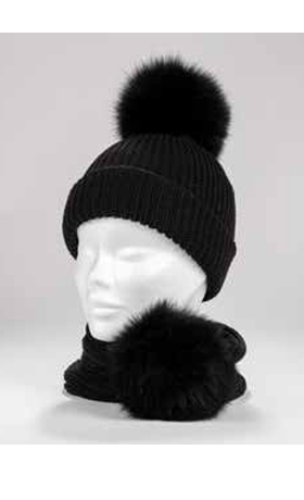 Cappello bimba con volpe